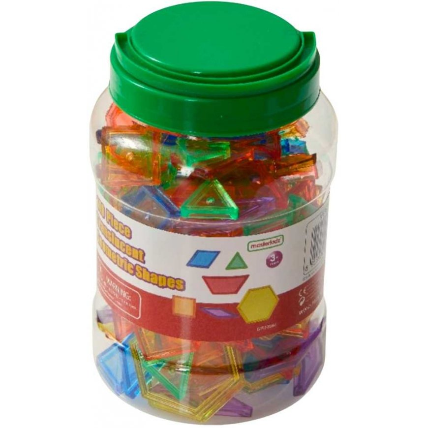 Puzzle MASTERKIDZ Set Klocki Montessori Tangram Mosaic 140 pieces – 2