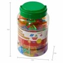 Puzzle MASTERKIDZ Set Klocki Montessori Tangram Mosaic 140 pieces Puzzle MASTERKIDZ Set Klocki Montessori Tangram Mosaic 140 pieces