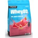 SportLife Whey80 Mansikka + Stevia heraproteiinijauhe, 600 g SportLife Whey80 Mansikka + Stevia heraproteiinijauhe, 600 g