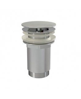 Fixed washbasin siphon valve Ravak, Chrom, for washbasins without overflow