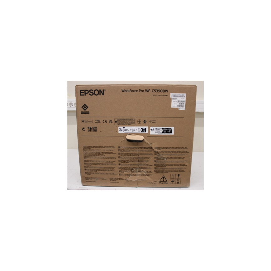 Epson WorkForce Pro WF-C5390DW | Epson WorkForce Pro | WF-C5390DW | Inkjet | Color | Inkjet Printer | A4 | Wi-Fi | DAMAGED PACKA