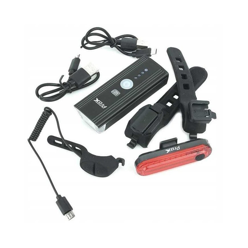 Lighting kit ProX Aero AI 350Lm + 5xLED 10Lm USB – 5