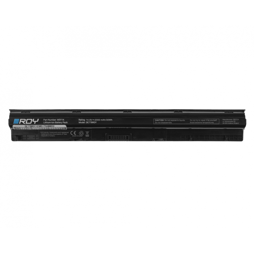 Green Cell Battery RDY M5Y1K WKRJ2 for Dell Inspiron 15 5551 5552 5555 5558 5559 3558 3567 17 5755 5758 5759 Vostro 3558 3568 – 3