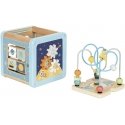 Tooky Toys TOOKY TOY Medinis veiklos kubo erdvės rūšiavimo labirintas Tooky Toys TOOKY TOY Medinis veiklos kubo erdvės rūšiavimo labirintas