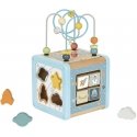 Tooky Toys TOOKY TOY Medinis veiklos kubo erdvės rūšiavimo labirintas Tooky Toys TOOKY TOY Medinis veiklos kubo erdvės rūšiavimo labirintas