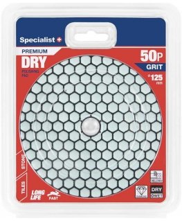 Diamond grinding pad Specialist 37-1050 125 mm P50