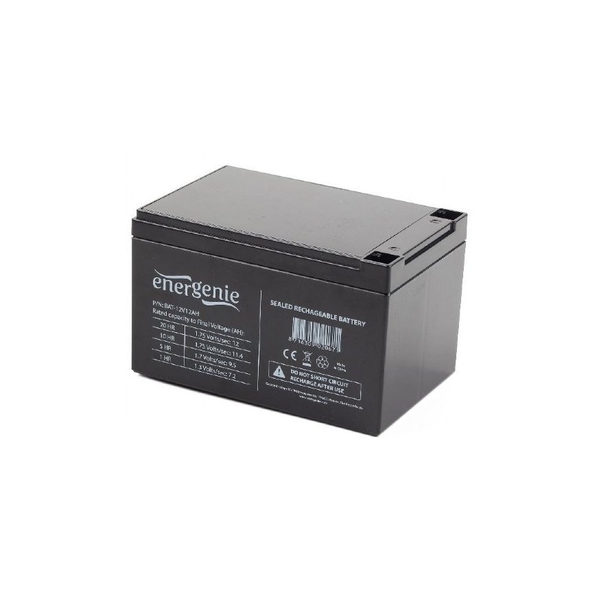 Gembird BAT-12V12AH UPS akumulators Noslēgts svina