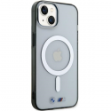 Case BMW BMHMP15SHCRS iPhone 15 / 14 / 13 6.1" transparent hardcase Silver Ring MagSafe Case BMW BMHMP15SHCRS iPhone 15 / 14 / 13 6.1" transparent hardcase Silver Ring MagSafe
