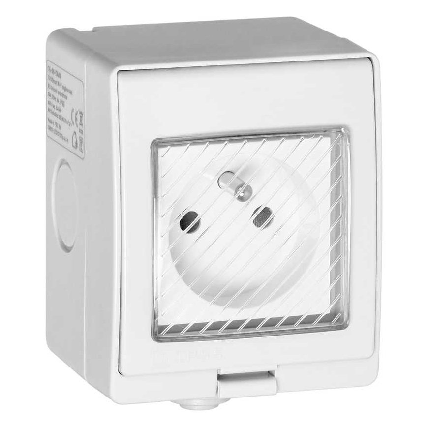 Orno Tuya Smart Wi-Fi IP55 Surface Mounted Socket – 2