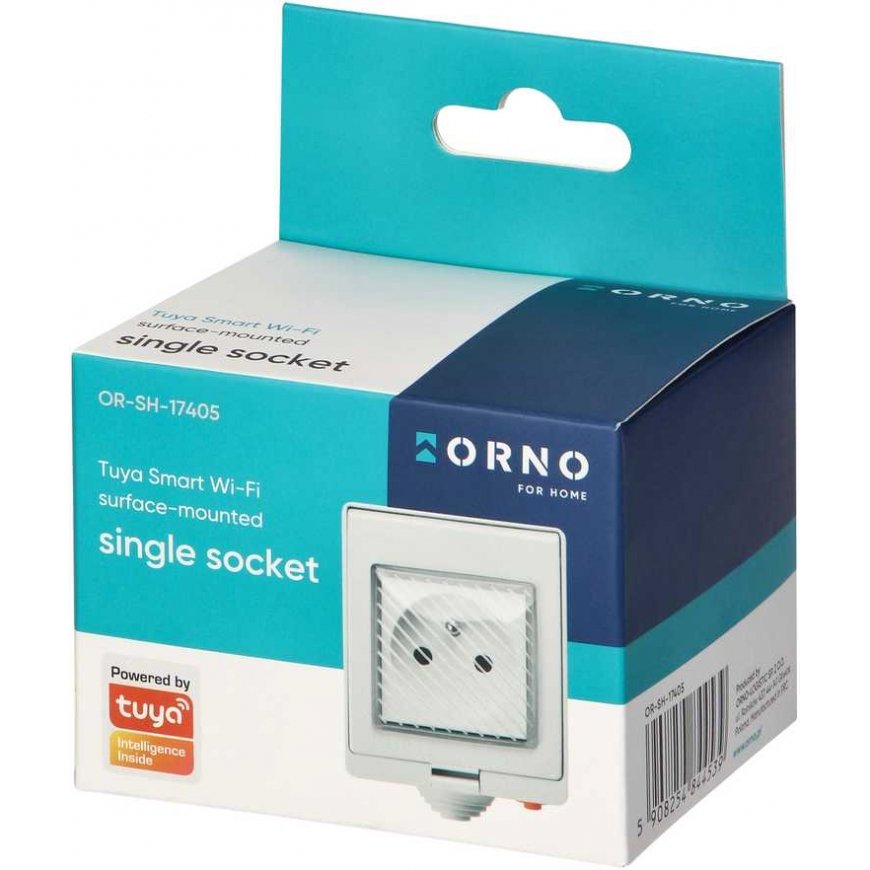 Orno Tuya Smart Wi-Fi IP55 ant paviršiaus montuojamas lizdas – 3
