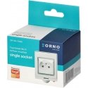 Orno Tuya Smart Wi-Fi IP55 ant paviršiaus montuojamas lizdas Orno Tuya Smart Wi-Fi IP55 ant paviršiaus montuojamas lizdas