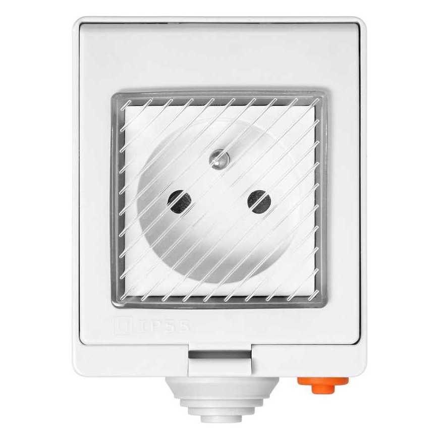 Orno Tuya Smart Wi-Fi IP55 Surface Mounted Socket – 4