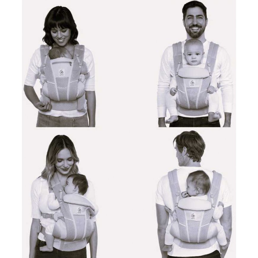 ERGOBABY OMNI BREEZE CARRIER, ONYX BLOOMS – 3