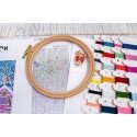 luca S Embroidery kit 23x22cm SLETIL9915 luca S Embroidery kit 23x22cm SLETIL9915