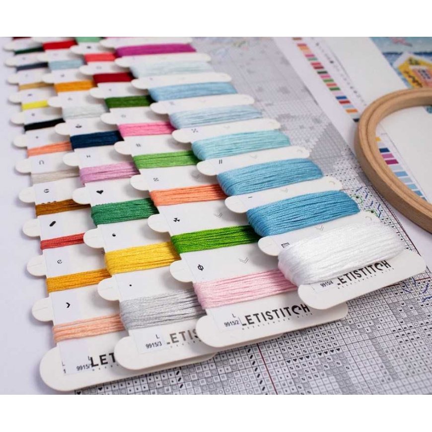 luca S Embroidery kit 23x22cm SLETIL9915 – 4