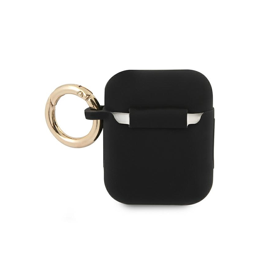 Guess phone case AirPods GUA2SSSK black Silicone Vintage Script – 3