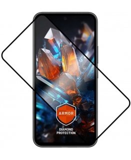 FIXED Armor Premium apsauginis grūdintas stiklas su aplikatoriumi, skirtas Samsung Galaxy A54 5G juodas