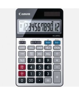 Canon HS-20TSC laskin Työpöytä Talouslaskin musta, Hopea