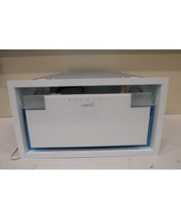 SALE OUT. Hood GC DUAL A 45 XGWH Canopy Energy efficiency class A Width 45 cm 820 m³/h Touch control LED White glass DAMAGED PAC