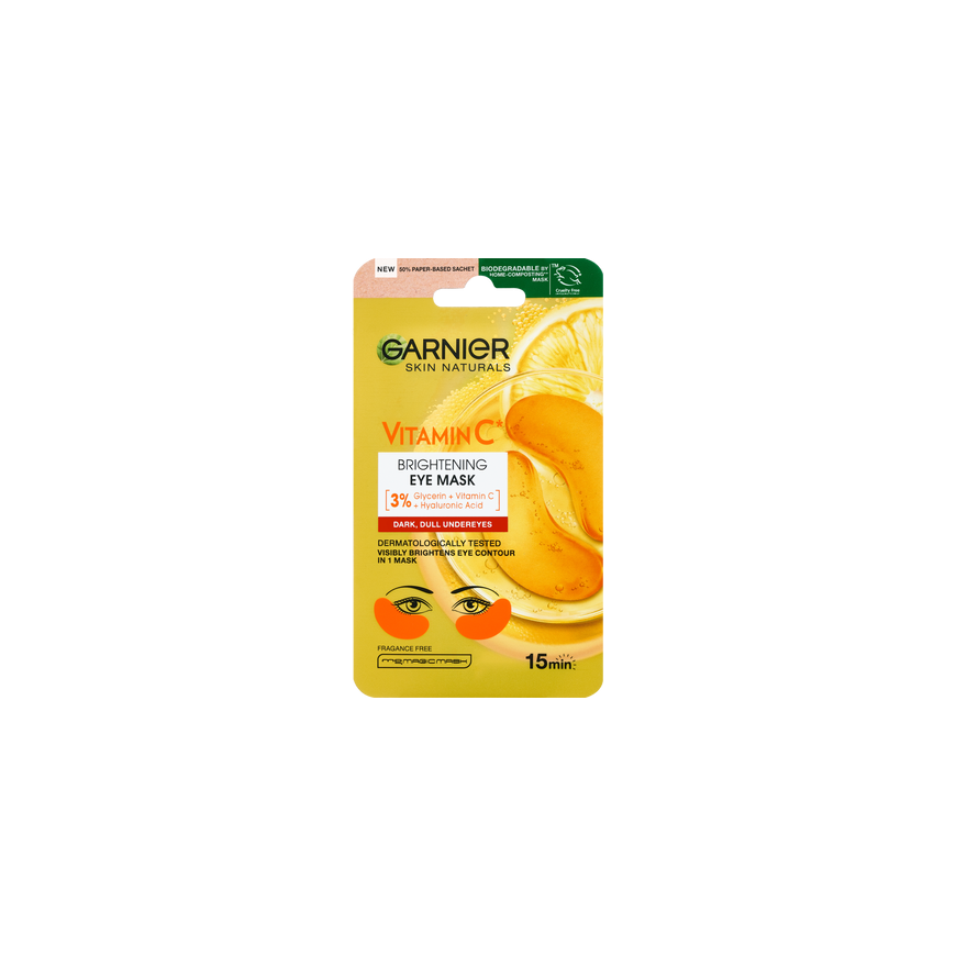Skin Naturals Vitamin C Brightening Eye Mask - Rozjasňující oční – 2