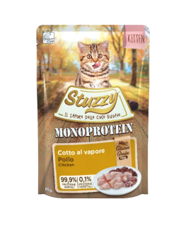 STUZZY Monoprotein Kitten Chicken - wet food for kittens - 85g