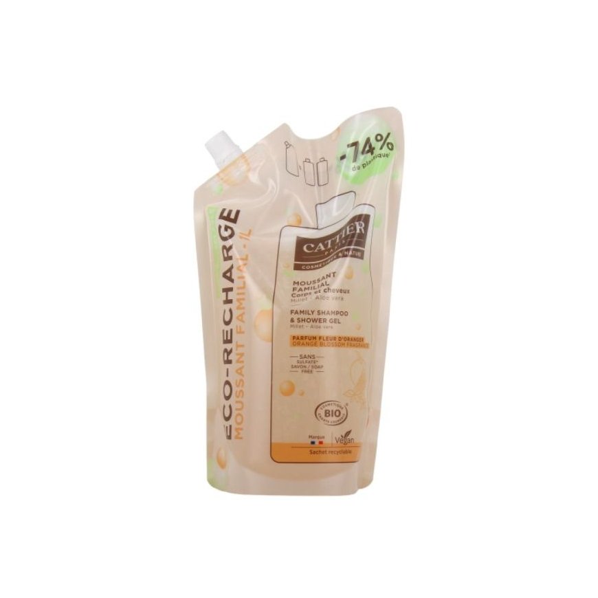 Cattier Paris Cattier Gel Ducha y Champu, 1 l Rec – 2