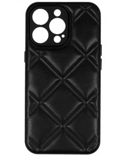 Samsung GALAXY A14 4G LEATHER 3D CASE Black