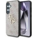 Dėklas Guess Big 4G Logo Classic Logo do Samsung Galaxy S25 rožinis