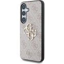 Case Guess Big 4G Logo Classic Logo for Samsung Galaxy S25 pink