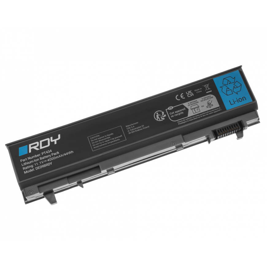 Green Cell Baterija RDY PT434 W1193 4M529 do Dell Latitude E6400 E6410 E6500 E6510 Precision M2400 M4400 M4500 – 2