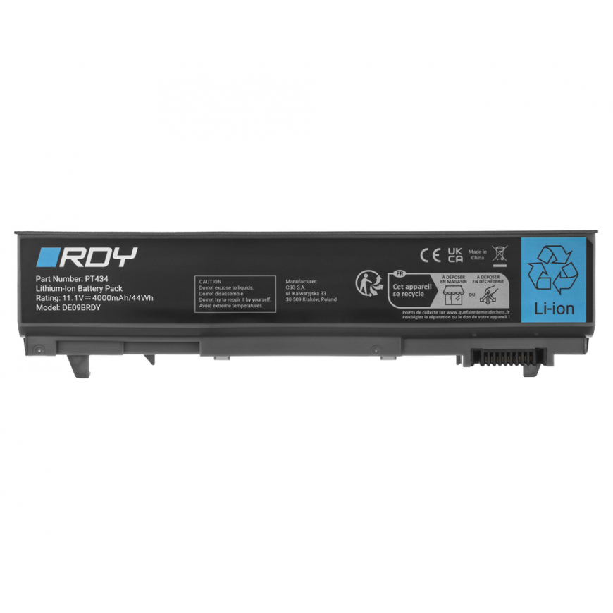 Green Cell Battery RDY PT434 W1193 4M529 for Dell Latitude E6400 E6410 E6500 E6510 Precision M2400 M4400 M4500 – 3