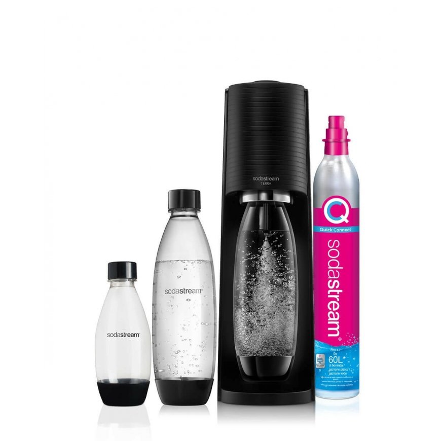 SodaStream Terra Nero Value Pack Metāls