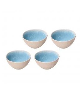 RITUALI DOMESTICI STUDIO54 Set of 4 mushroom decorative figurines 8 x 10 cm