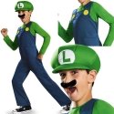 Stroj karnawałowy Super Mario dla chłopca Luigi costume przebranie 134-146 cm (10-12 lat)