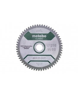 Metabo 628066000 полотно для циркулярных пил 21,6 cm 1 шт
