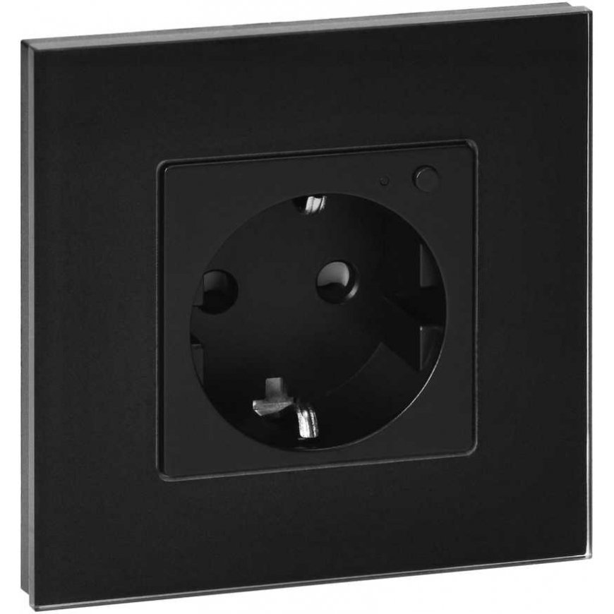 Orno Tuya Smart Wi-Fi single socket, Schuko, black – 5