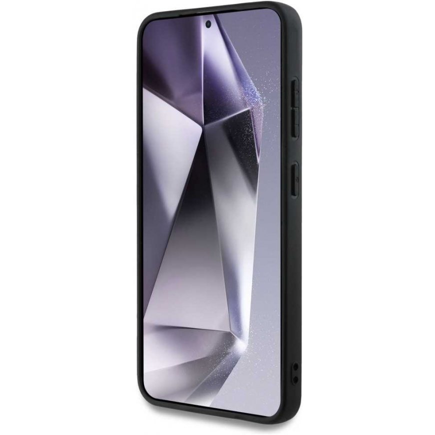 Dėklas Guess Grained Big 4G Logo Small Classic Logo do Samsung Galaxy S25+ ruda – 5