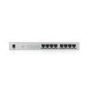 Zyxel GS1008HP Ne-valdomas Gigabit Ethernet (10/100/1000) Maitinimas per Eternetą (PoE) Pilka Zyxel GS1008HP Ne-valdomas Gigabit Ethernet (10/100/1000) Maitinimas per Eternetą (PoE) Pilka