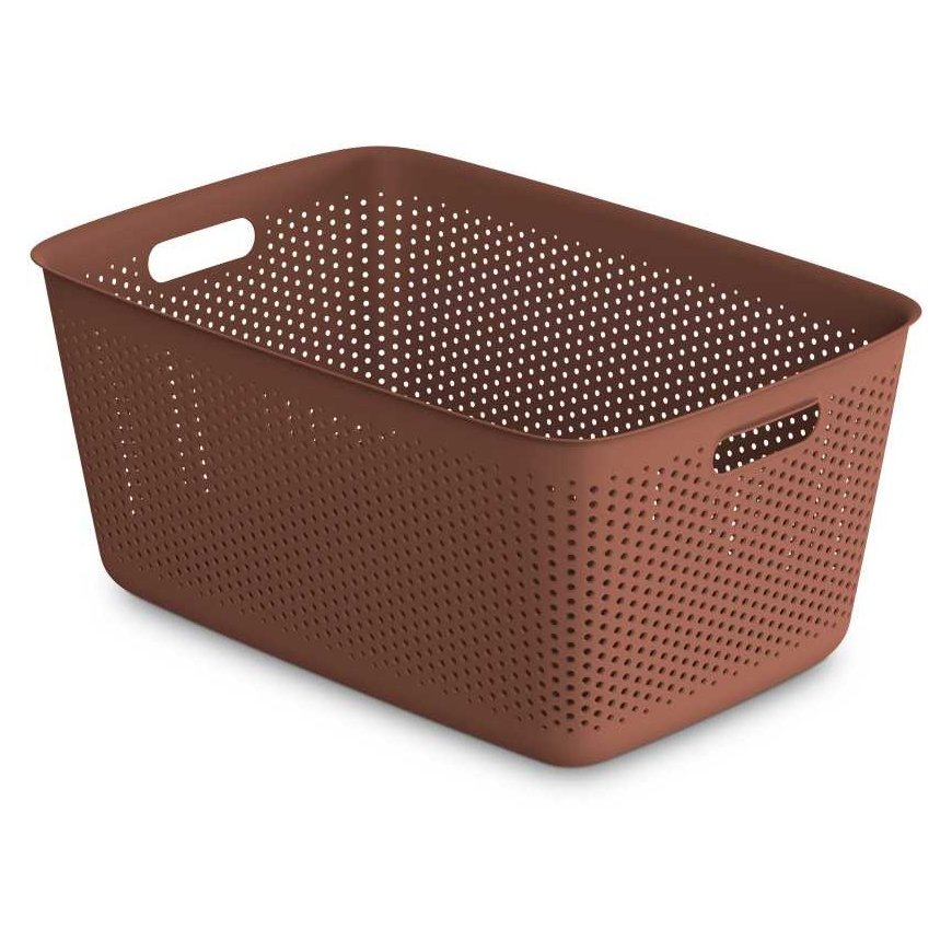 Basket for storage OpenStore 45 l brick ORPLAST