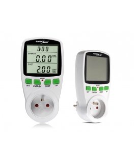 Greenblue GB202 wattmeter White Built-in display LCD 0 - 9999 W