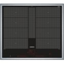 Siemens iQ700 Black, Stainless steel Built-in Zone induction hob 4 zone(s)
