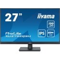 iiyama ProLite монитор для ПК 68,6 cm (27") 2560 x 1440 пикселей Dual WQHD LED Черный
