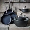Pot and pan set with Teflon™ Platinum Plus coating Taurus 9 pieces AMBITION