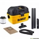 Dry/wet vacuum cleaner 15 l, lightweight, DeWalt Dry/wet vacuum cleaner 15 l, lightweight, DeWalt