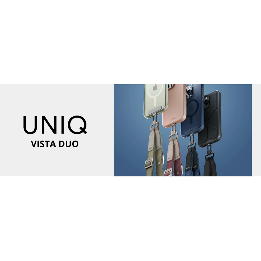 UNIQ Vista uniwersalna smycz do telefonu 2w1 brzoskwiniowo-beżo – 2