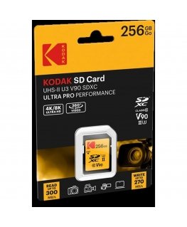 Memory card Kodak Alaris Kodak SD 256GB UHS-II U3 V90 Ultra Pro