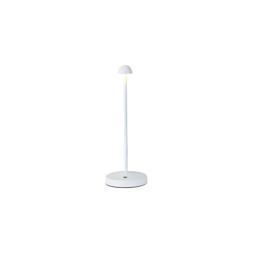 V-TAC gultas galda lampa 3 W LED 29 cm USB uzlāde, regulējama baltā krāsā VT-1073 3000K-6000K 130lm – 2