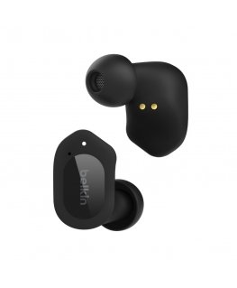 Belkin SOUNDFORM Play Austiņas Bezvadu Ausīs Zvani / mūzika USB Veids-C Bluetooth Melns