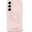 Karl Lagerfeld case for SAMSUNG S25 KLHCS25SHKHDCELP (IML Rhinestones K Head) pink Karl Lagerfeld case for SAMSUNG S25 KLHCS25SHKHDCELP (IML Rhinestones K Head) pink