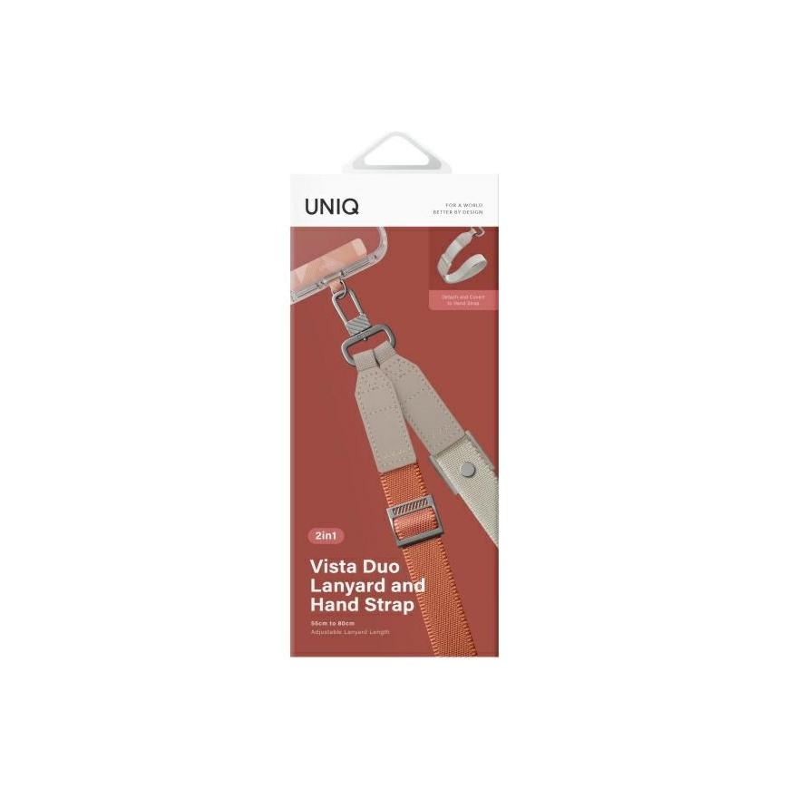 UNIQ Vista universal phone case 2in1 terracotta-beige/terracotta beige – 5